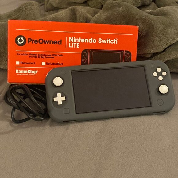 Nintendo Switch Lite Handheld Console - Gray - Picture 4 of 4